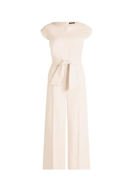 Betty Barclay Ladies Jumpsuit With Side Pockets-Beige 6164/1836