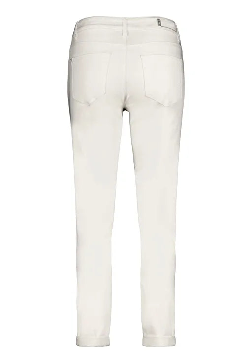 Betty Barclay Ladies Basic Jeans With A Wash-Off White 6364/1053