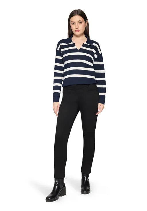 Betty Barclay Ladies Casual Trousers Slim Fit-Black 6818/2518