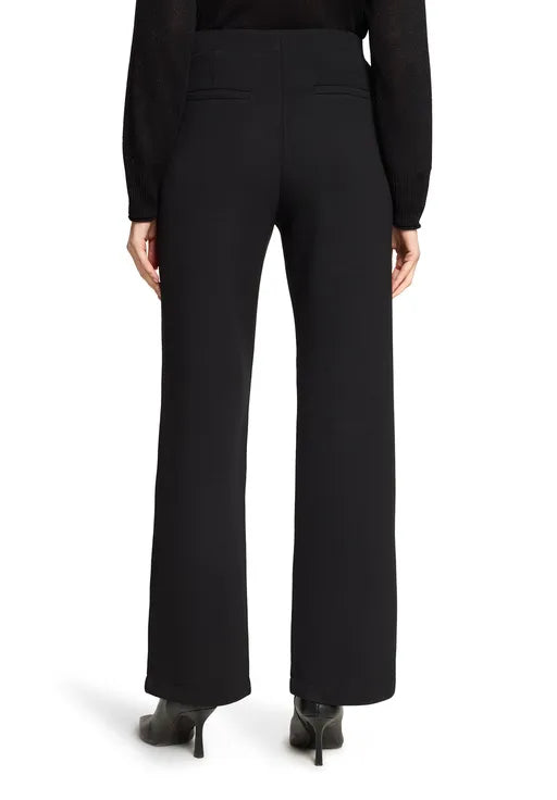 Betty Barclay Pull-on Casual Trouser-Black 6154/8065