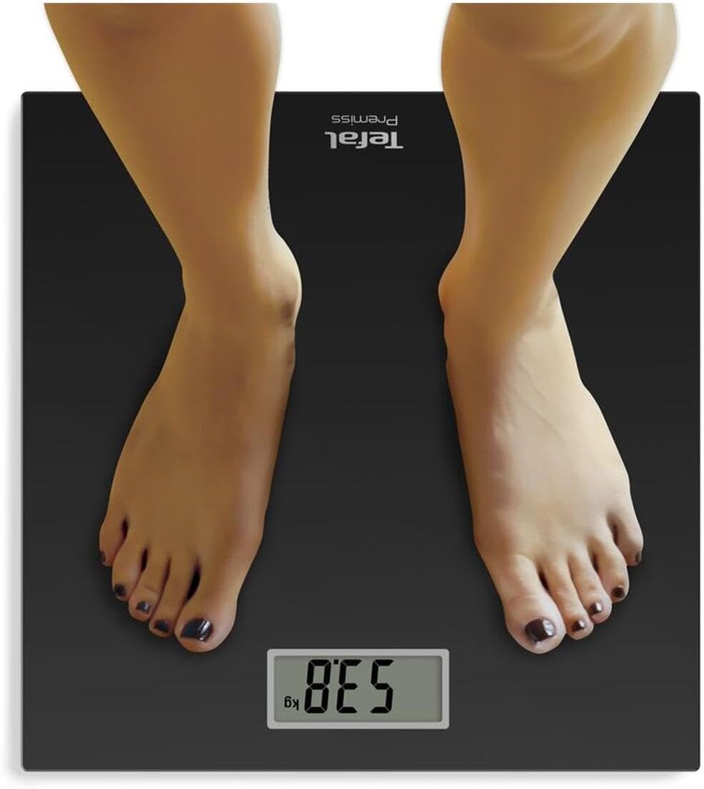 Tefal Classic Bathroom Digital Bathroom Scale Black PP1400V0