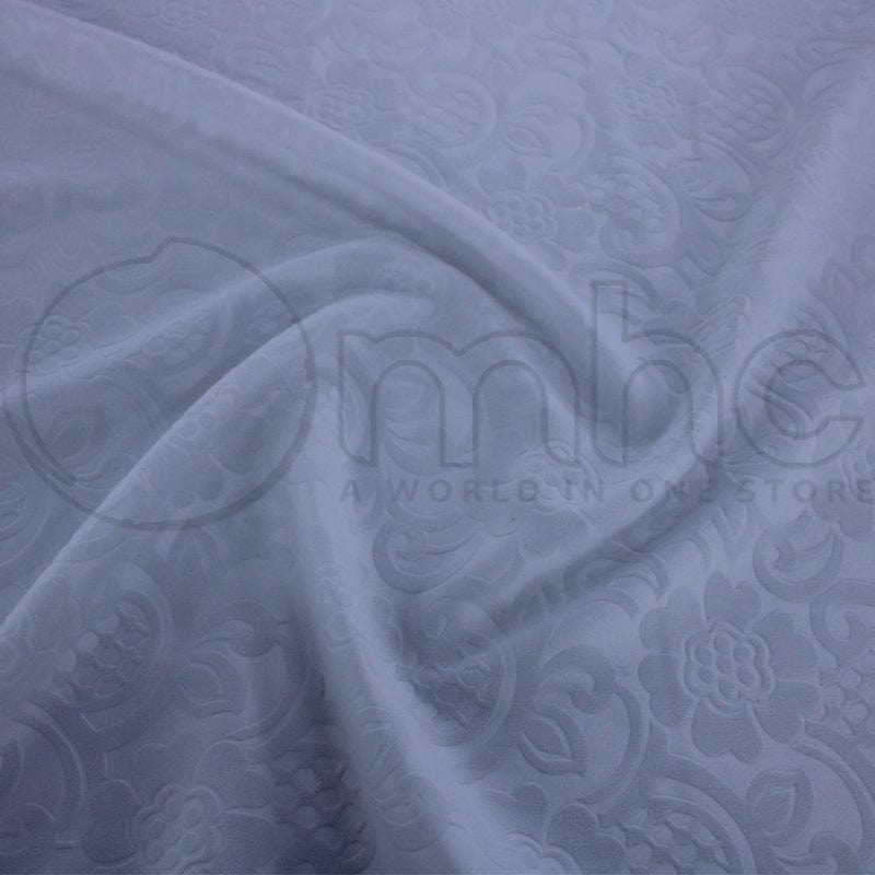SCUBA dress fabric DSN 3 Embossed Scuba Fabric 150cm (7256346525785)