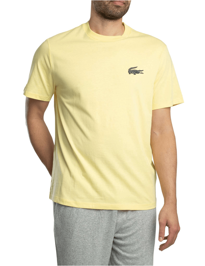 Lacoste T Shirt Lacoste Tee Yellow