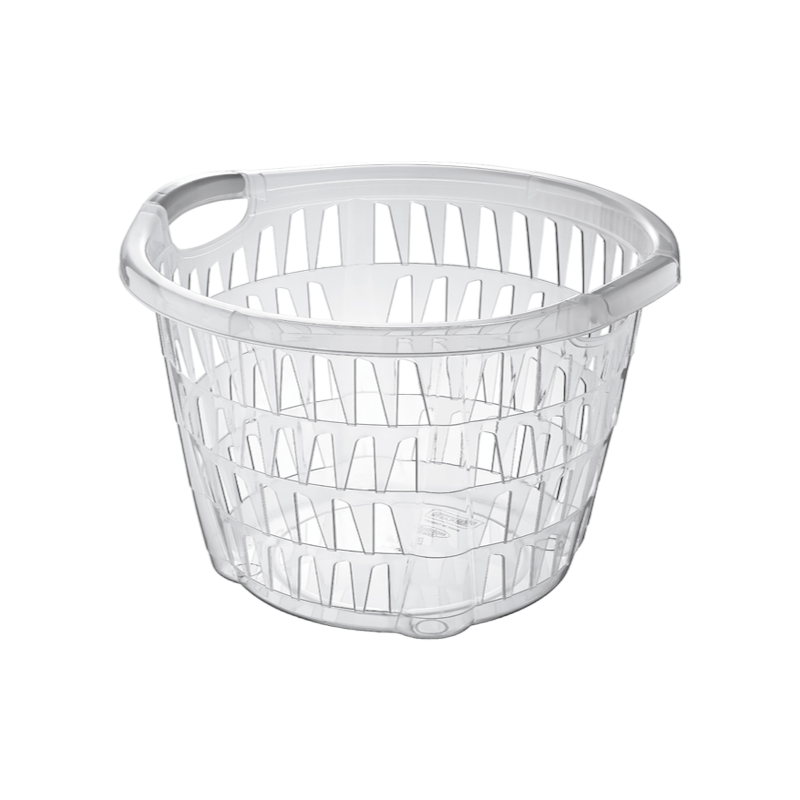 Folylife Laundry Basket Hobby Life Laundry Basket Favorite Transparent Round Saddle 30L 081098 (7300439867481)