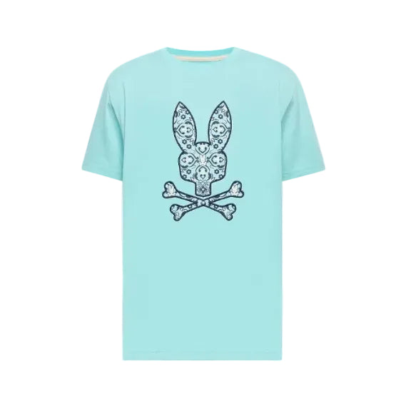Psycho Bunny Mens Graphic Tee-Antigua MT0200236