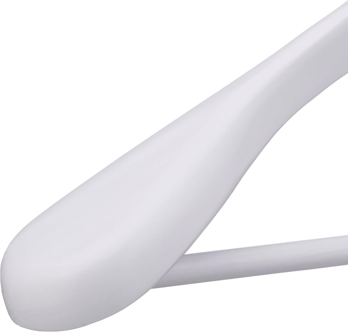 Danny Home Wooden Clothing Hanger 44.5cm 1 Piece White WH015W.