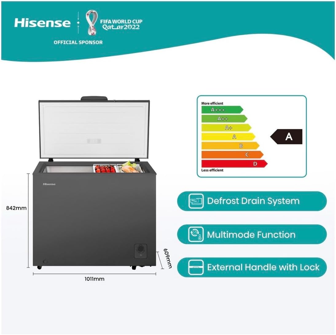 Hisense 245L Chest Freezer H320CFS.