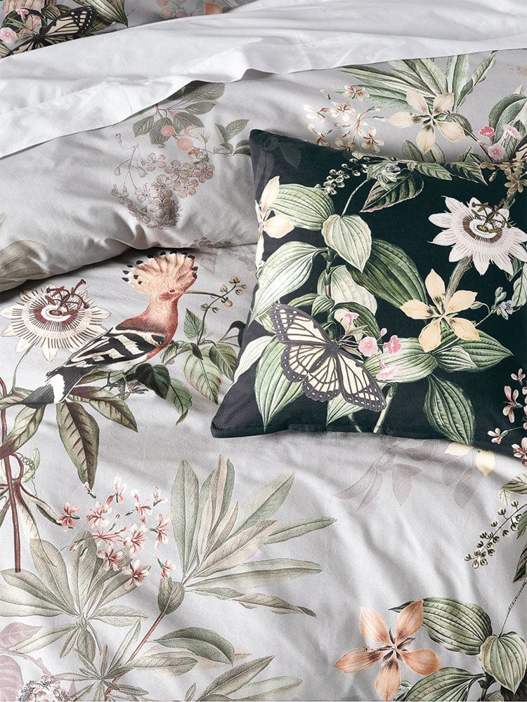 Linen House Duvet Cover Queen Linen House Smoke Bolero Duvet Cover Set (6683078819929)