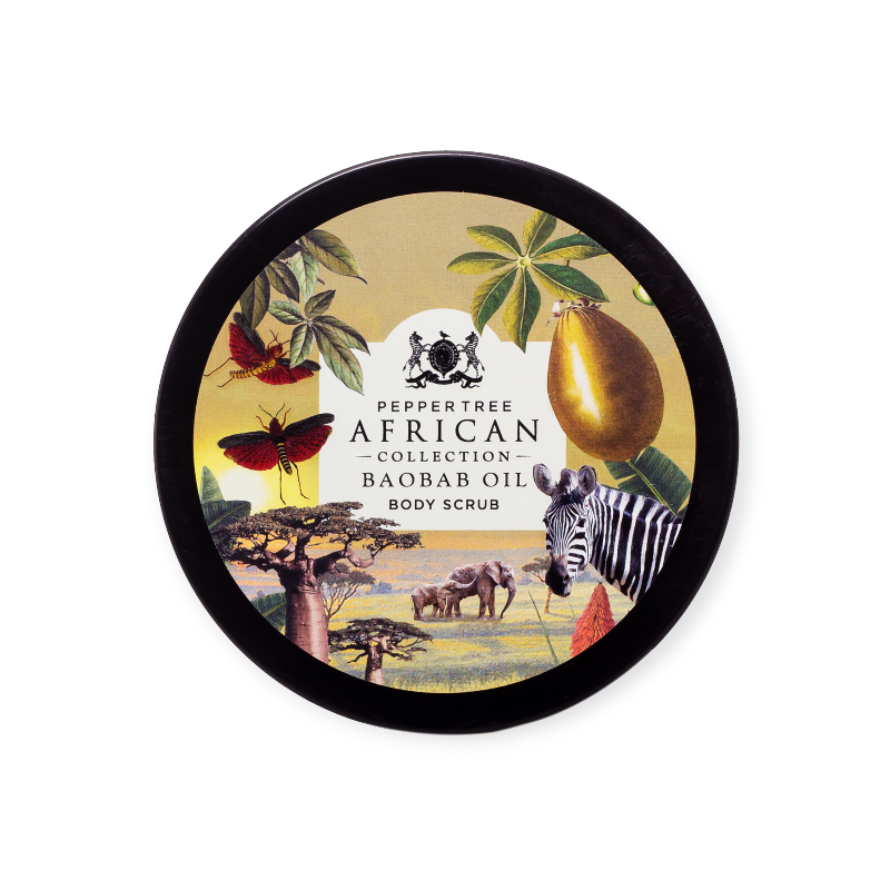 Pepper Tree SOAP DISH Pepper Tree Baobab Body Scrub 250ml (7474727125081)