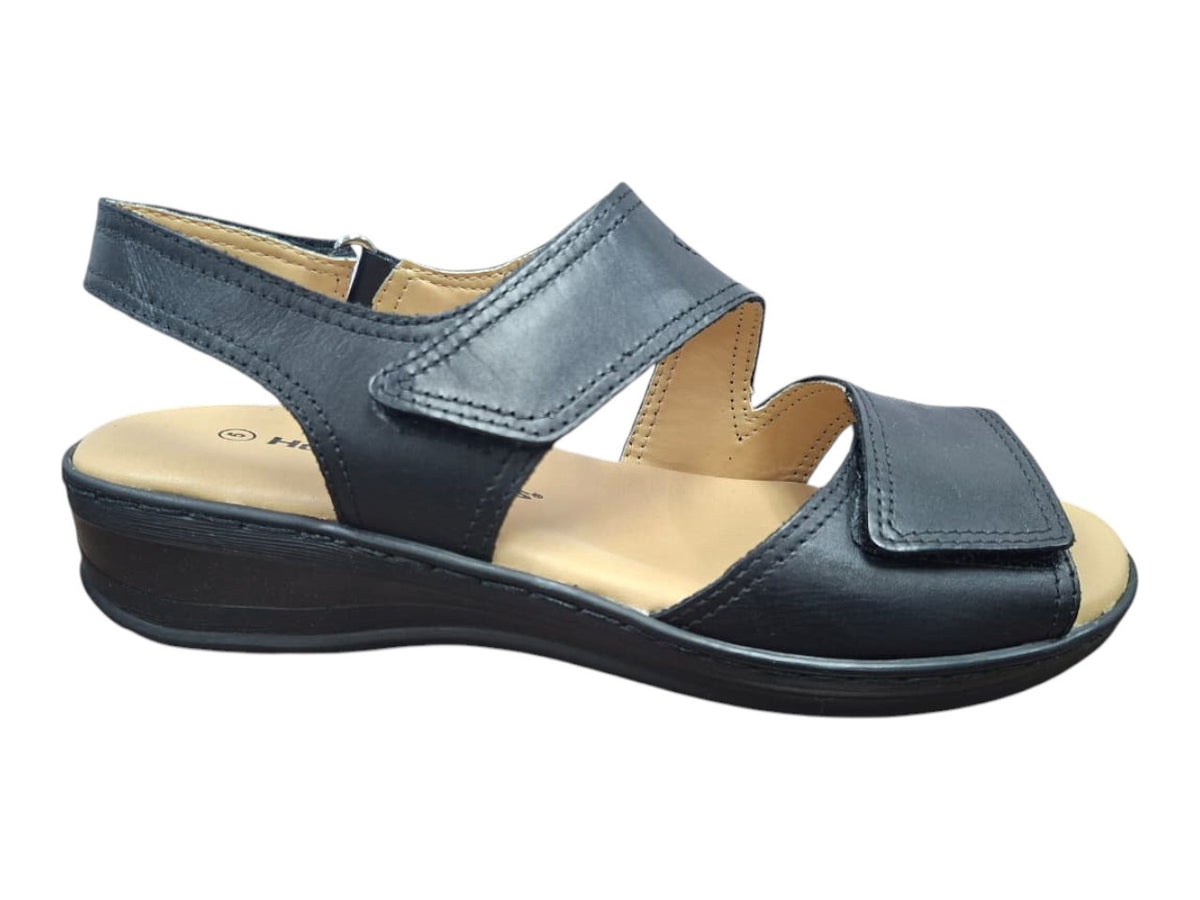 Hush Puppies  Giovanna Leather  Black