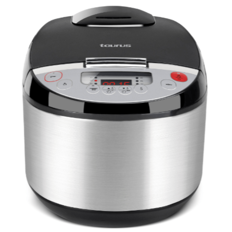Taurus MULTI COOKER Taurus 900W Multi Cooker Digital Stainless Steel Black 5 Litre  Top Cuisine (6941104668761)