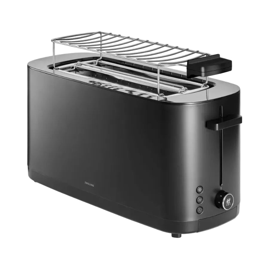 Zwilling Enfinigy Toaster with Bun Warmer 2 & 4 Slice Black ZW-1026860.