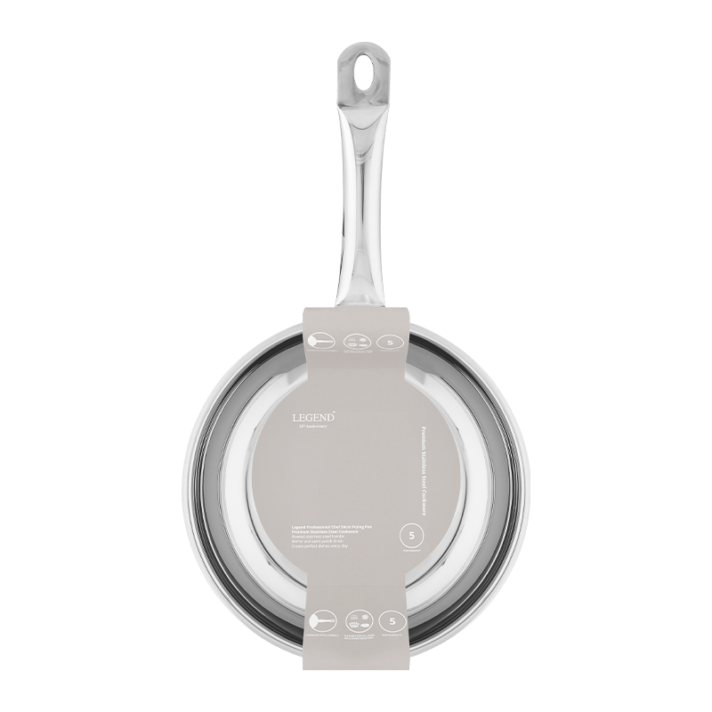 Legend POTS Legend Prof Chef 24cm Stainless Steel Frying Pan (7294995595353)