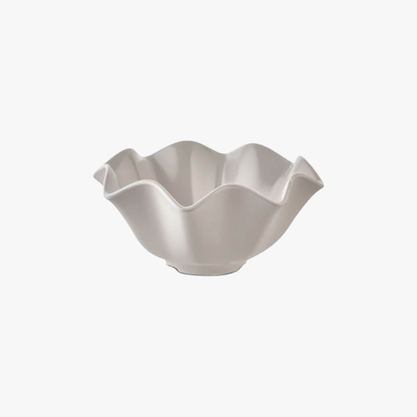Evren Melamine Karizma Small Bowl 17x8 cm Black/Red EM-334.