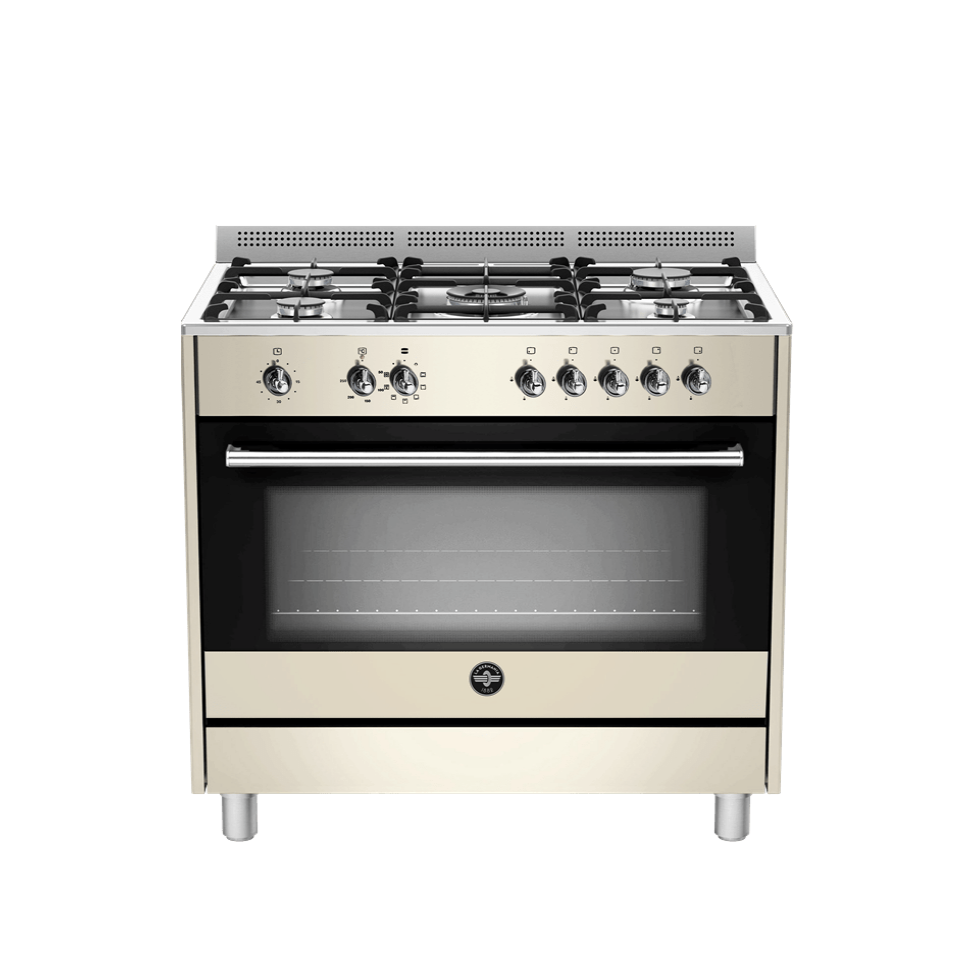 LA GERMANIA Gas Stove La Germania 90cm 5 Gas Hobs Elec Oven Rus95c61ldcr (7474304680025)