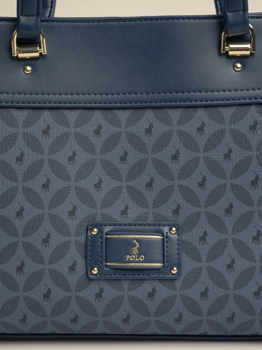 Polo Handbag Navy Polo Women's Sierra Tote (7712606355545)