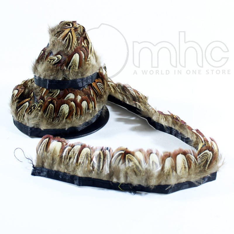 FEATHERS Feathers Brown/Choc Natural Feather Trimming (7143107002457)