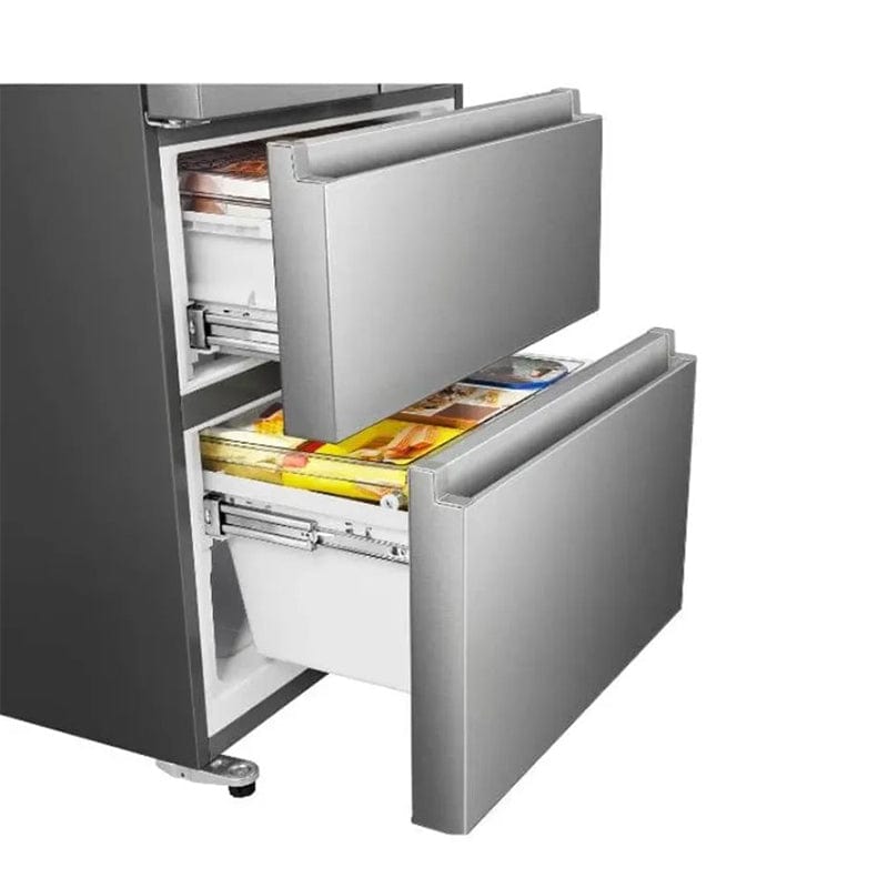 Hisense French Door Hisense 380L Brushed Stainless French Door Fridge Freezer (7314755518553)