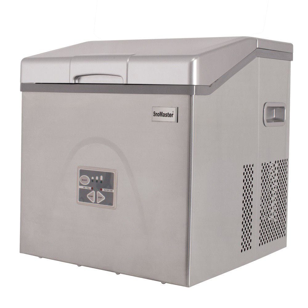 snomaster Ice Maker SnoMaster - 20Kg Counter-Top Ice-Maker Stainless Steel ZBC-20 (7400458846297)