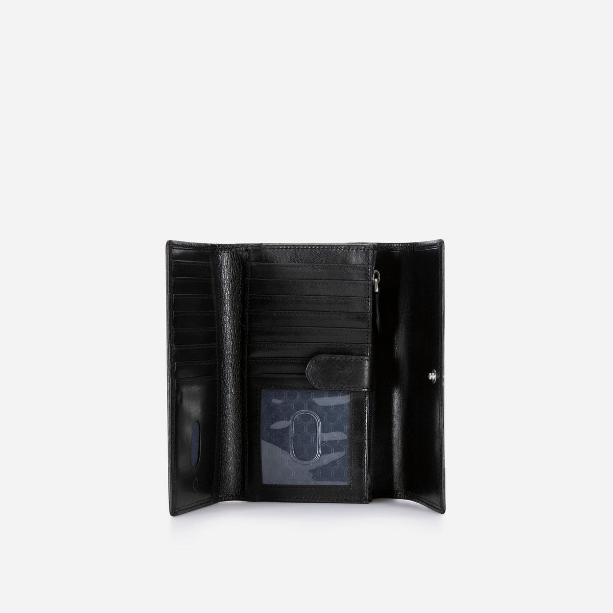 Jekyll & Hide Wallets Jekyll & Hide Oxford Leather Purse Black (7266333163609)