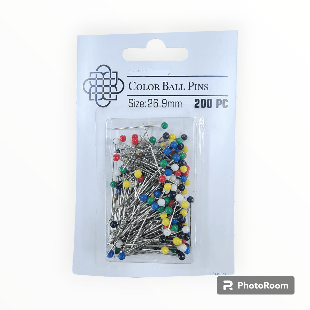 PINS HABBY 200 PC Ball Point Pins 26.9 mm (7670730588249)