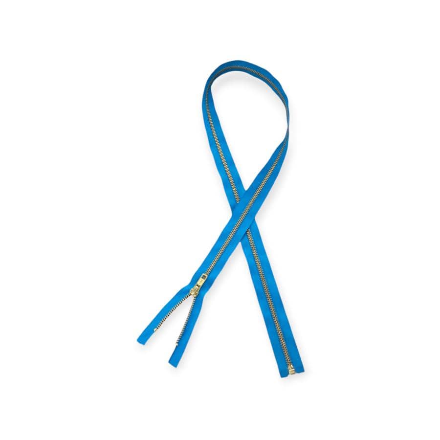 YKK ZIPS Habby YKK Metal Gold Zip Peacock (7816665235545)