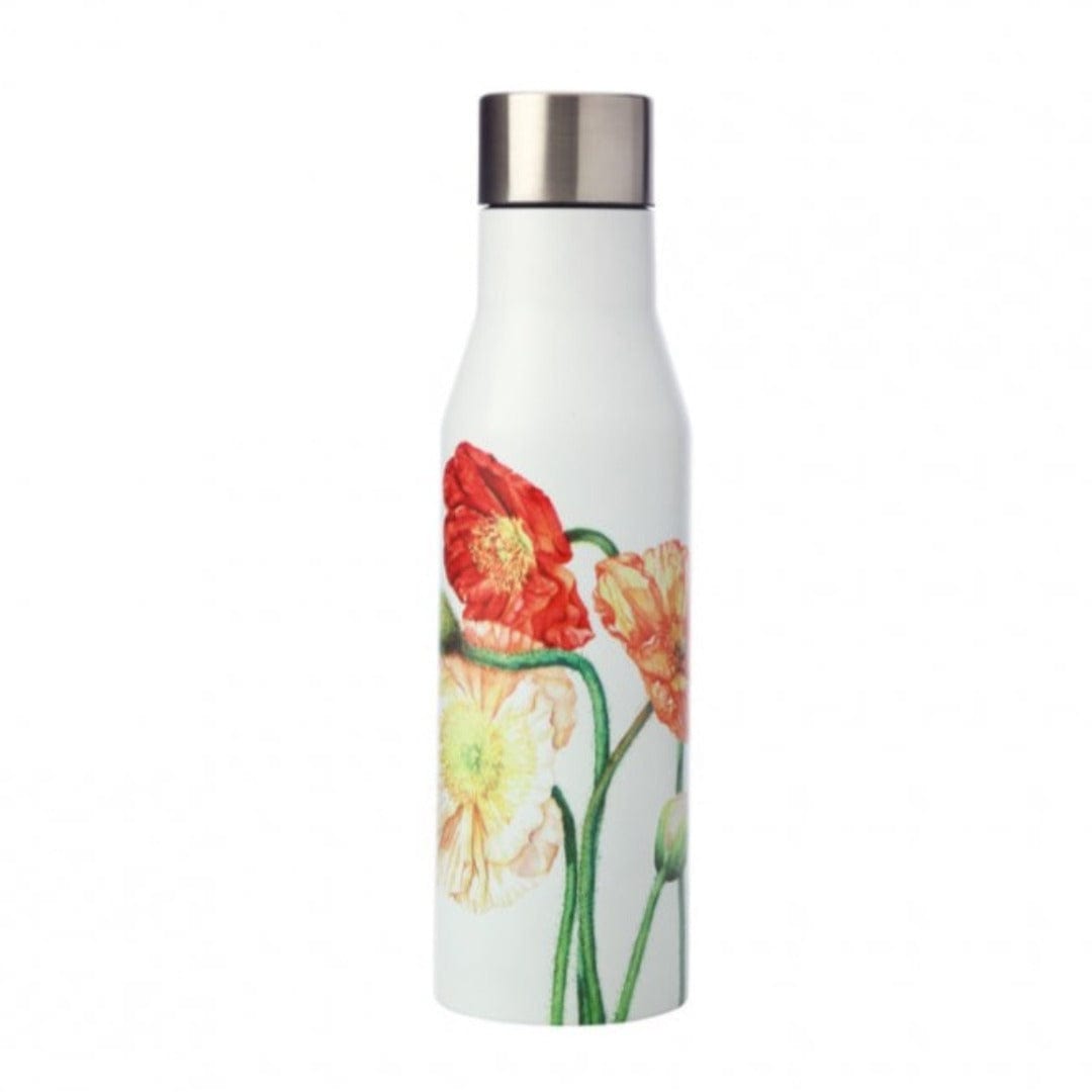 Maxwell & Williams MUG Maxwell & Williams Floriade Double Wall Insulated Bottle Poppies 400ml JR0142 (7149028474969)