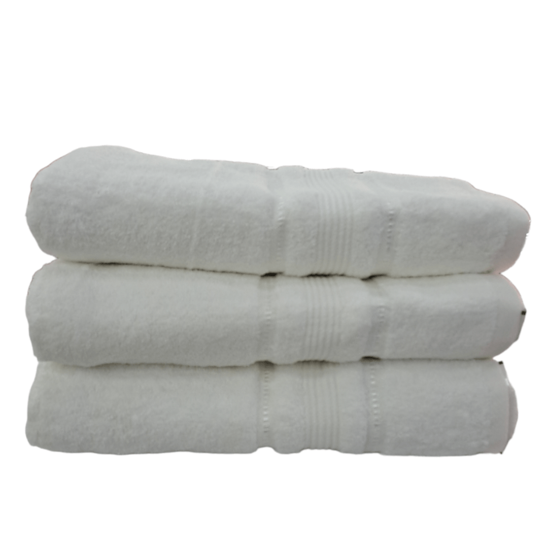 One Homechoice TOWEL Pure 100% Cotton Bath Towel White (7236089512025)
