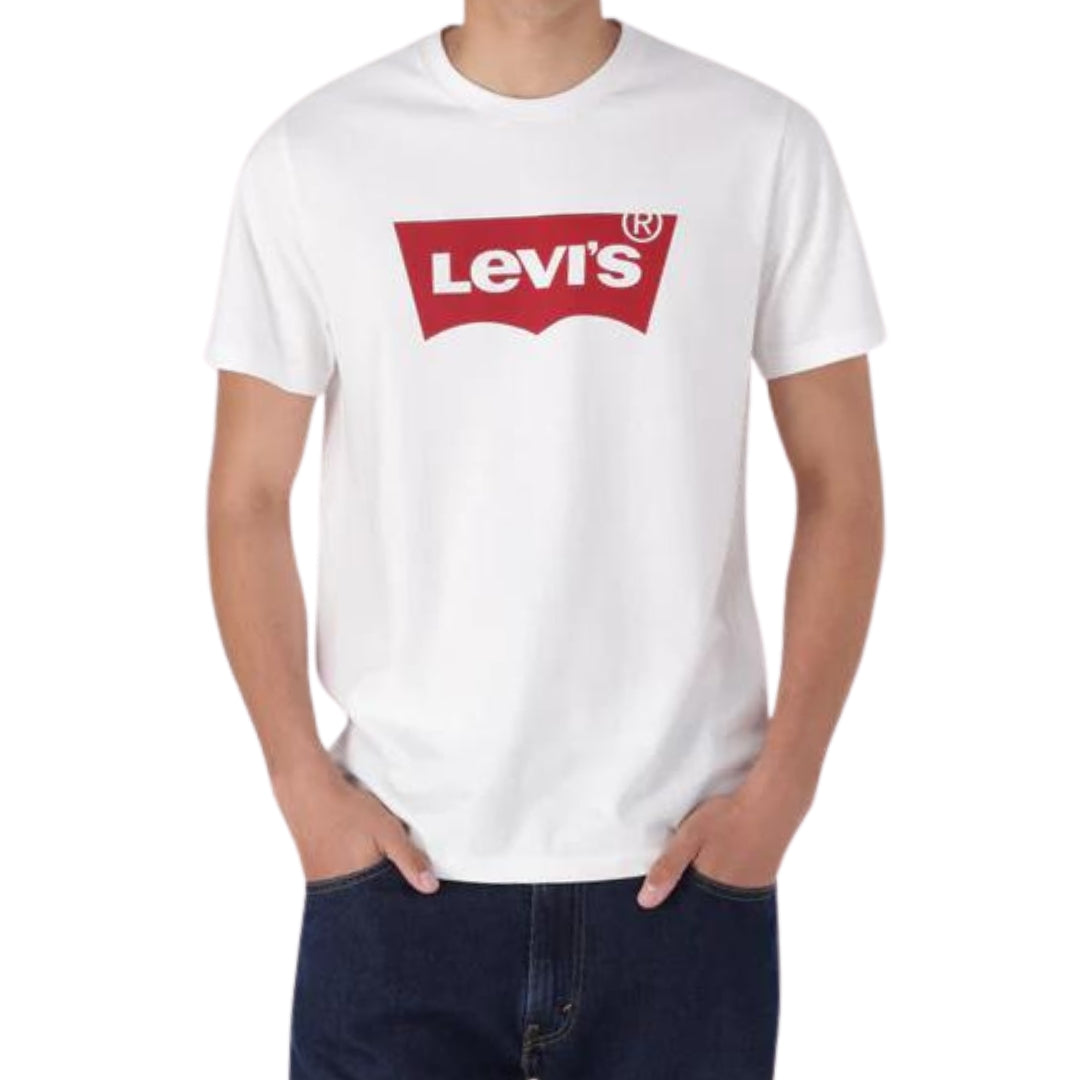 Levis Graphic Set-In Neck White (7990647750745)
