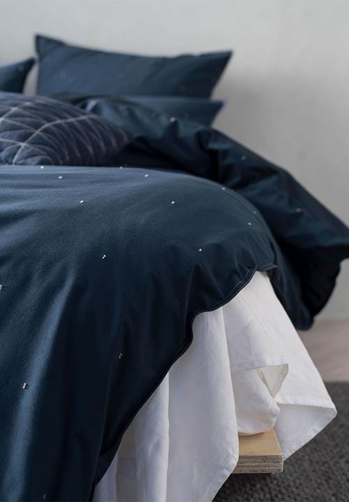 Linen House Duvet Cover Linen House Indigo Alexander Duvet Cover Set (2143997984857)