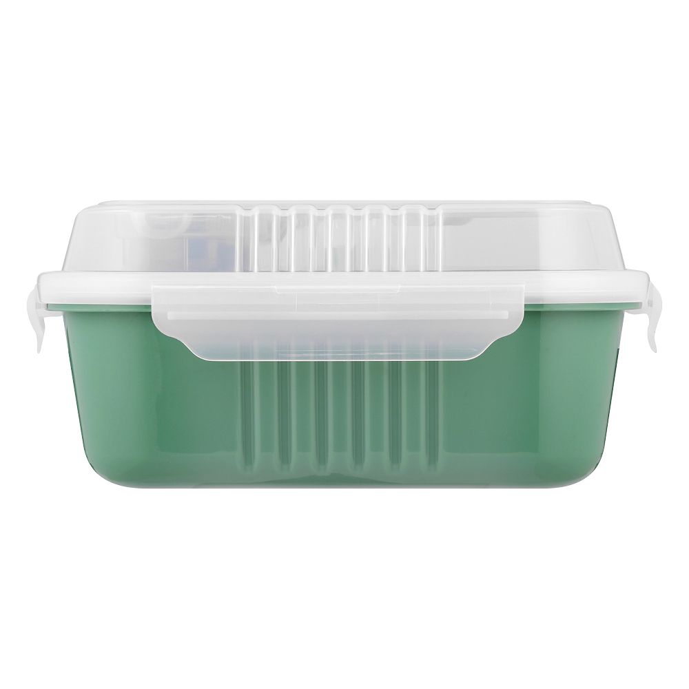 Snappy LUNCH BOX Snappy Lunch Box Rectangular 1.7lt Green SN-1700G (7784022474841)
