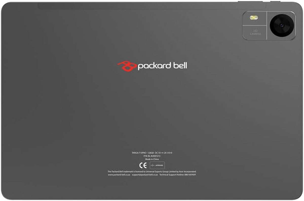 Packard Bell Targa F10 10.1” LTE + Wifi 6GB + 128GB Tablet