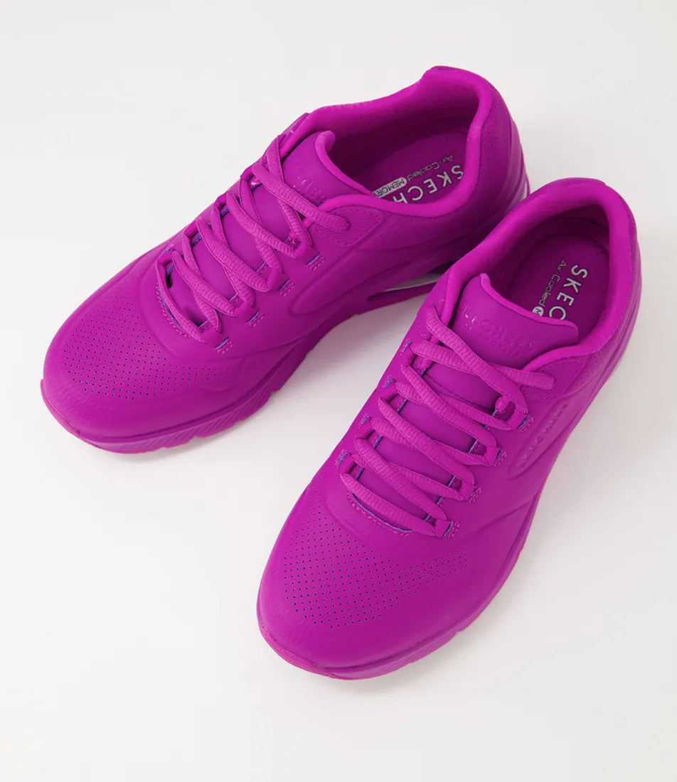 Skechers LADIES SNEAKER Skechers Uno 2 Purple (7403022385241)