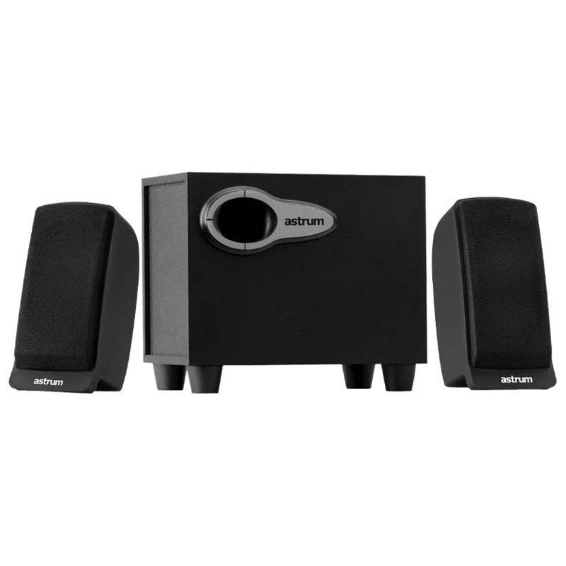 astrum Tech & Office ASTRUM MMS 2.1CH 12W RMS WOODEN SUB A213 (2061670088793)