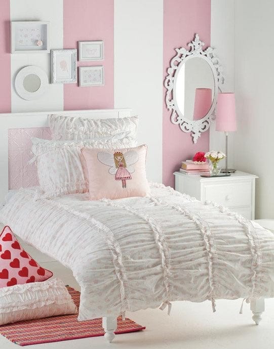 Linen House Duvet Cover Linen House Hiccups Lou Lou White/Pink Duvet Cover Set (7292612313177)