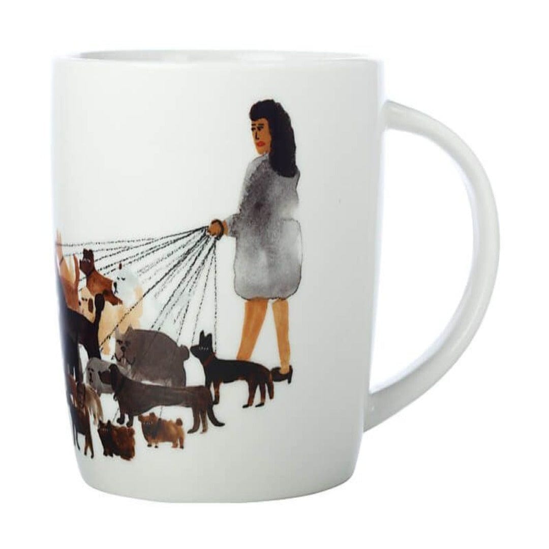 Maxwell & Williams MUG Maxwell & Williams Marc Martin BFF Mug 400ML Bad Dog Walker DX1068 (7033016320089)