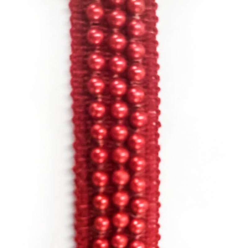 BEADED TRIMMING Habby Trimming Red Art -3071 (4728961466457)