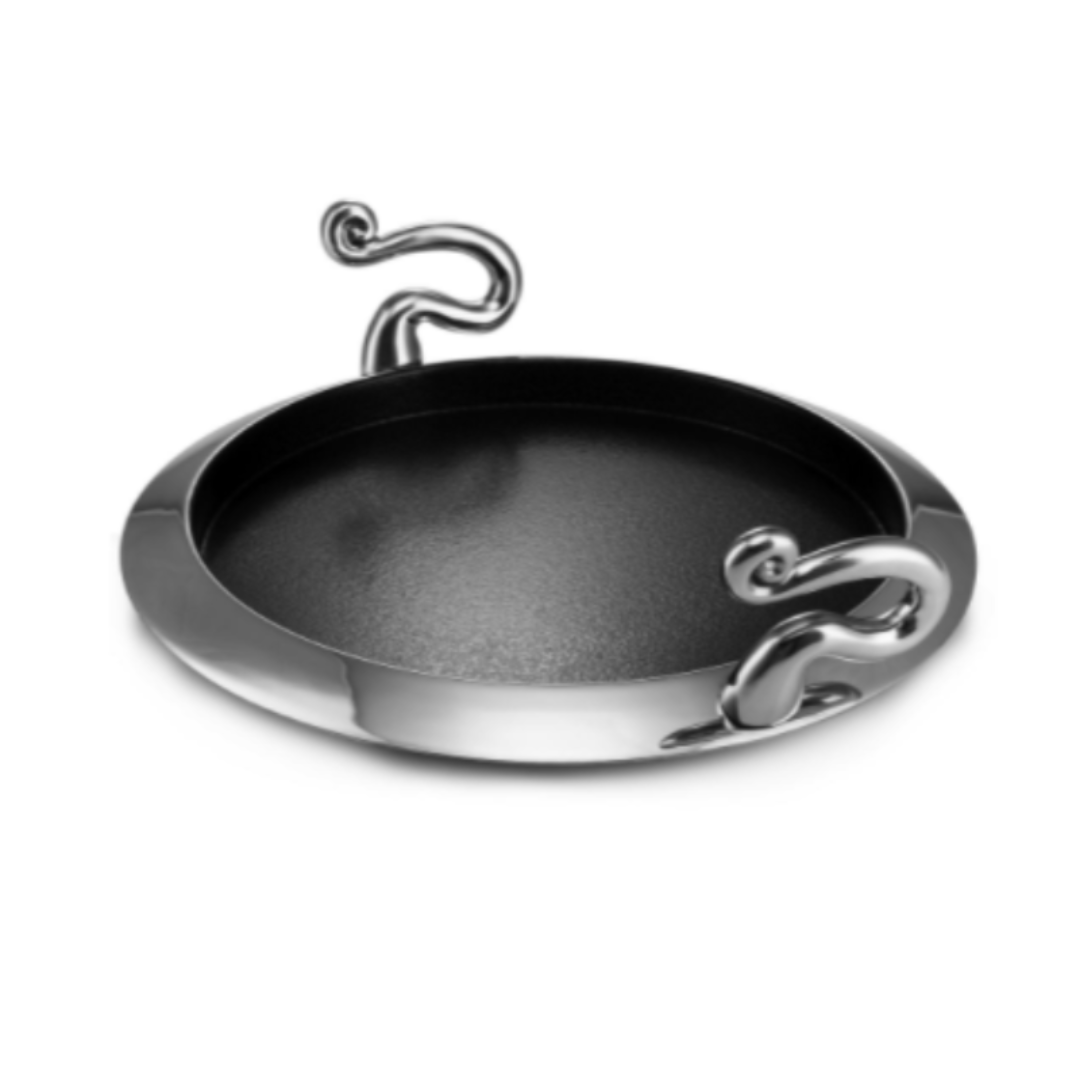 Carrol Boyes SERVING TRAY Carrol Boyes Drinks Tray Round Wave XDT-WV (6957374275673)