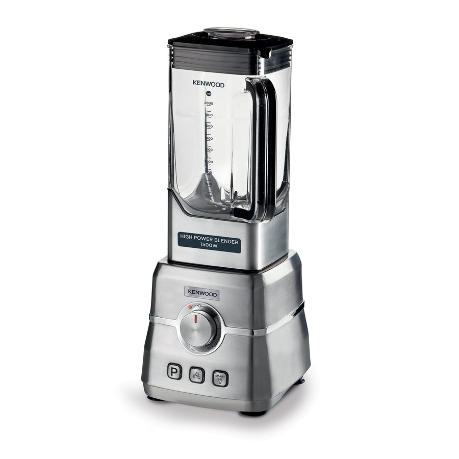 Kenwood High Power Blender with Smoothie Bottle S/Steel 1500W BLM91.640SS