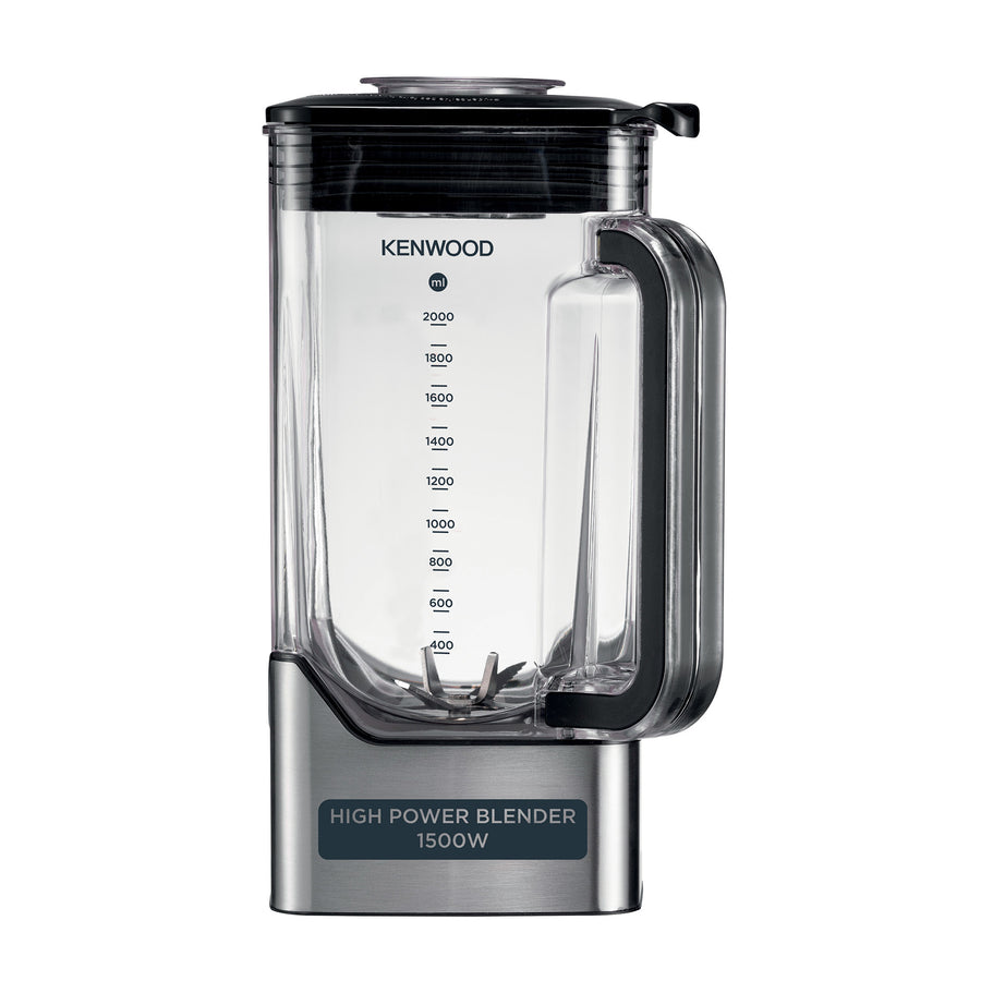 Kenwood High Power Blender with Smoothie Bottle S/Steel 1500W BLM91.640SS