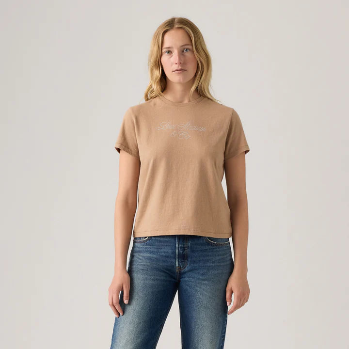 Levi's Women'S Graphic Classic Tee Brown