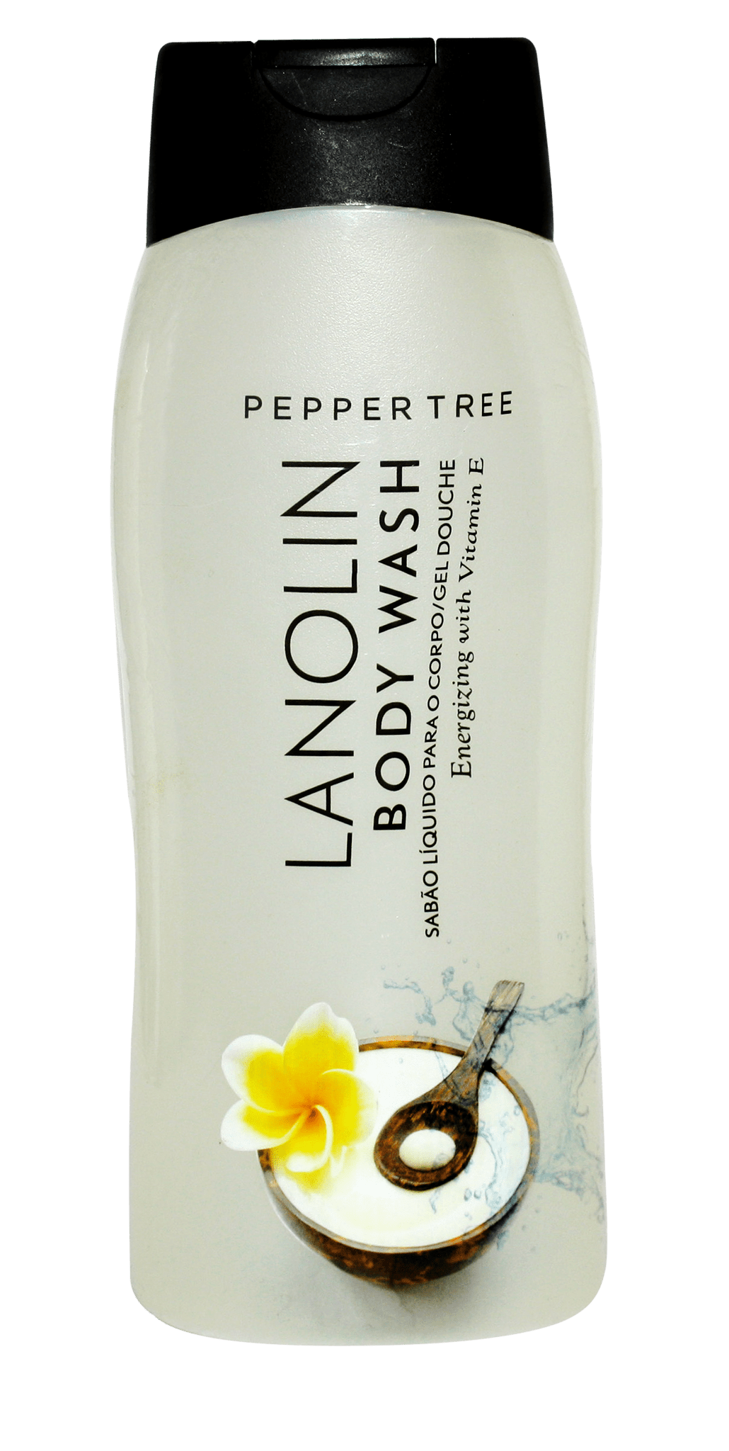 Pepper Tree SOAP DISH Body Essentials Lanolin Body Wash 400ml (7473618419801)