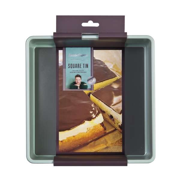 JAMIE OLIVER BAKING Jamie Oliver Square Cake Tin Non-Stick JB1070 (4788845019225)