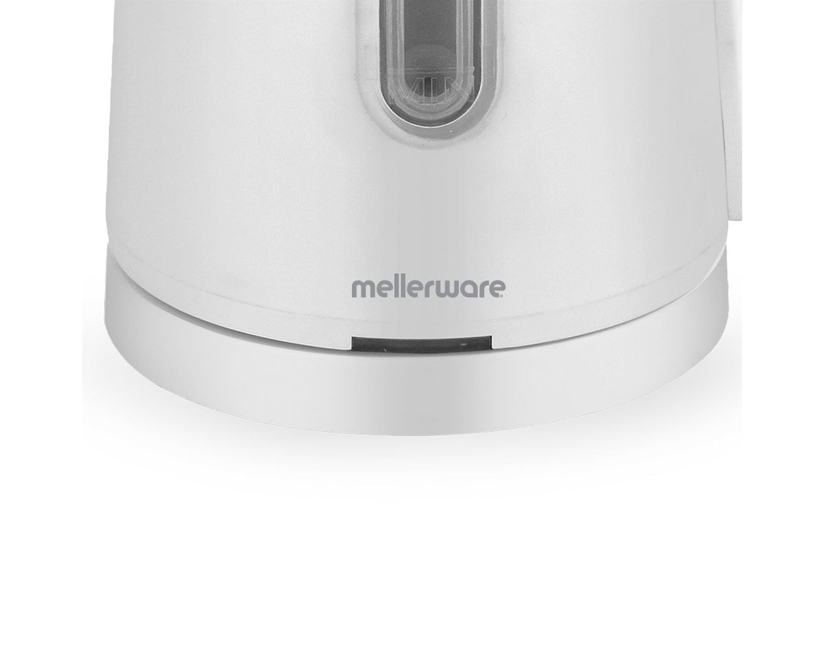 Mellerware KETTLE Mellerware Kettle Double Wall Cordless Stainless Steel 0.8L Siena Compact White 22008WH