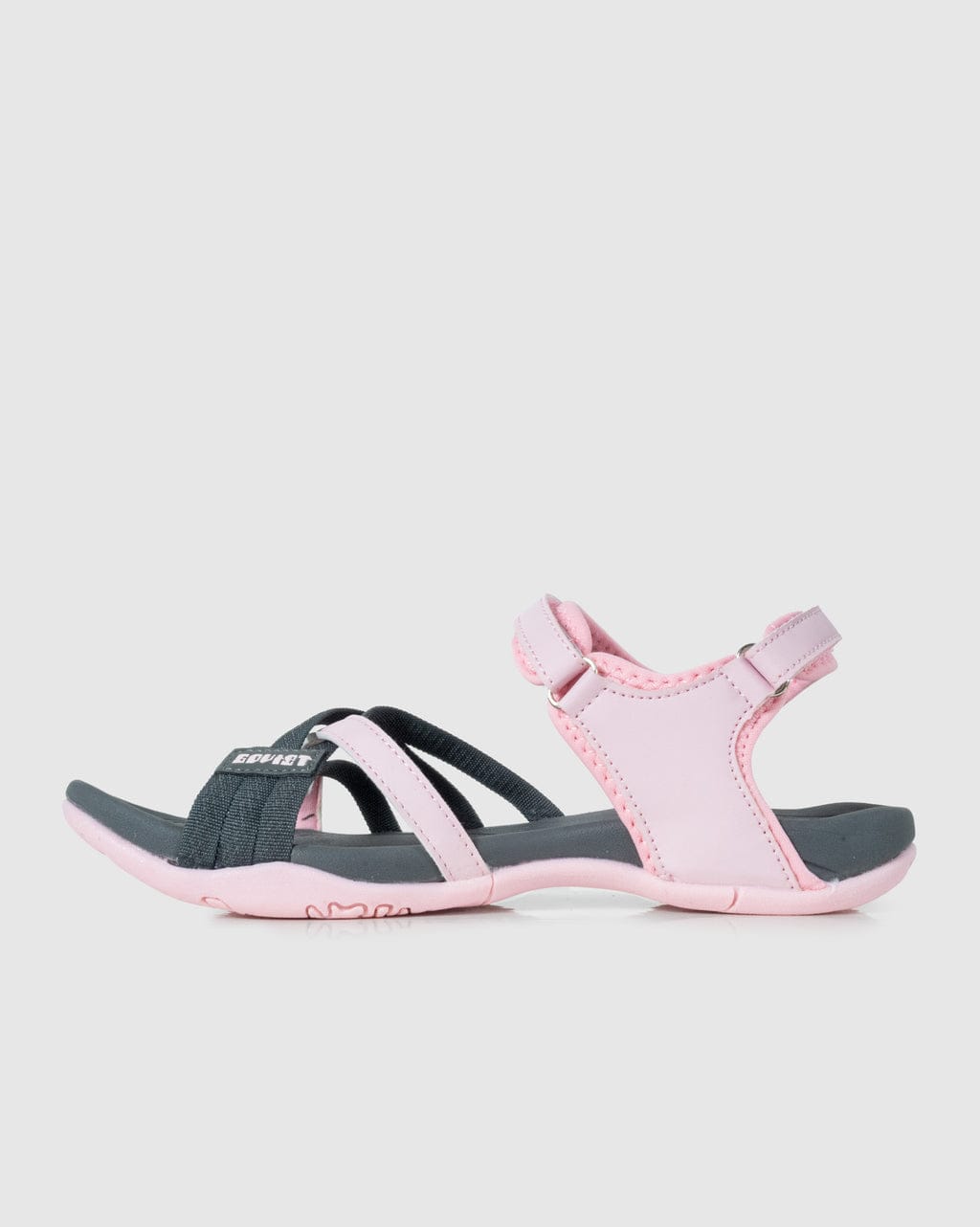 Soviet Soviet Ladies Strappy Sandals Pink/Grey (7357200629849)