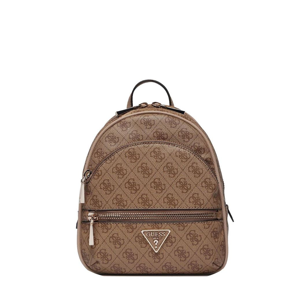 Guess Manhattan 11 Backpack Latte Logo SG711832