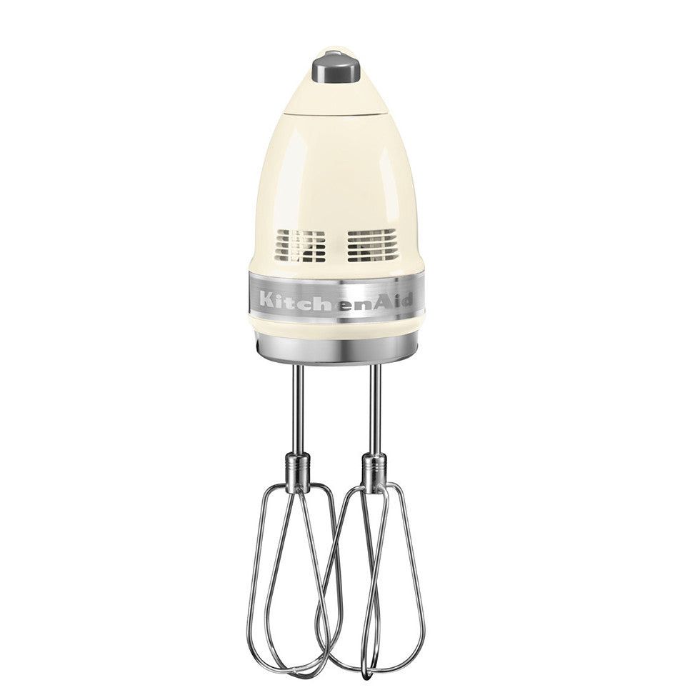 KitchenAid 9 Speed Hand Mixer Almond Cream 5KHM9212EAC.