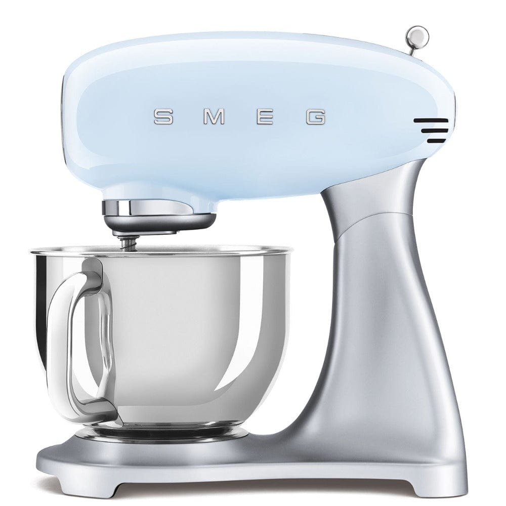 smeg STAND MIXER Smeg Retro 4.8 Litre Stand Mixer Pastel Blue SMF02PBSA (6698391765081)