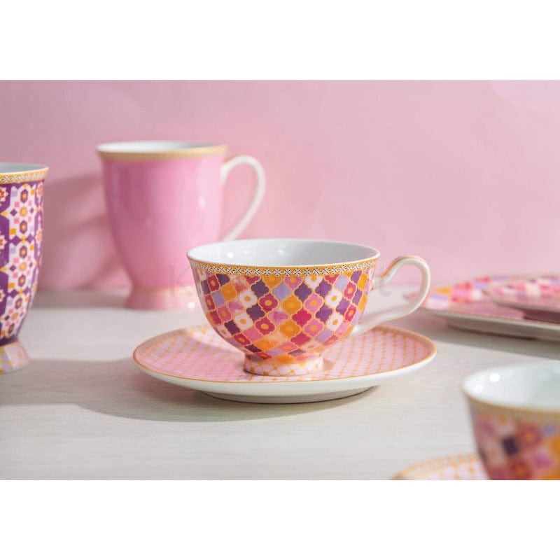 Maxwell & Williams Cup & Saucer Maxwell & Williams Teas & C's Kasbah Rose 200ml Footed Cup and Saucer (6815913148505)