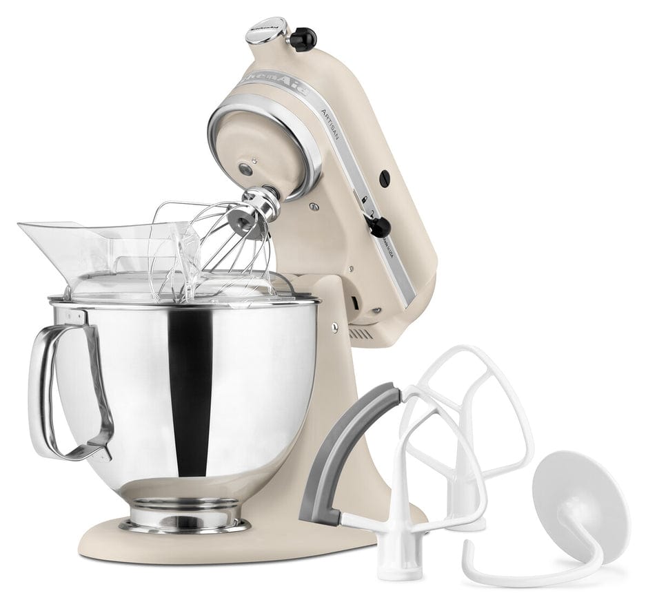 KitchenAid Food Processor KitchenAid Artisan 4.8L Stand Mixer Fresh Linen 5KSM175PSEFL (7702277652569)